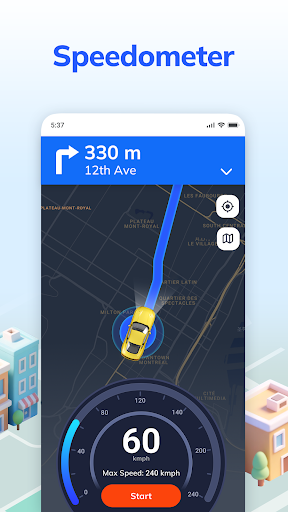 Voice GPS Navigation: GPS Map screenshot