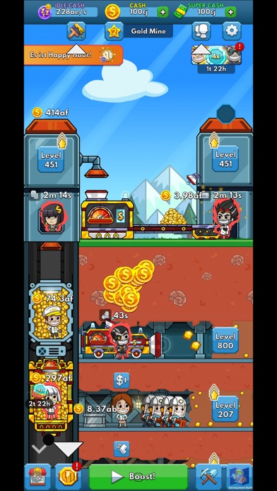 Idle Miner Tycoon: Gold & Cash screenshot