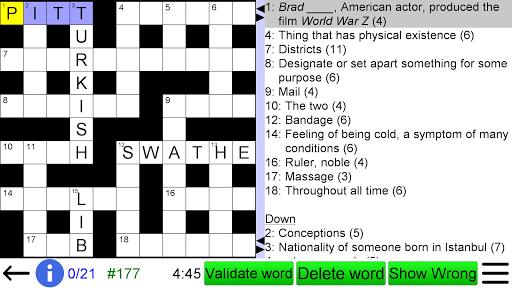 Crossword Unlimited screenshot