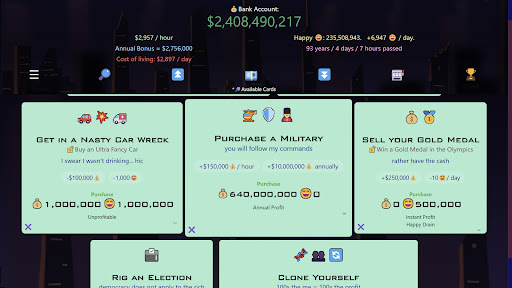 Idle Trillionaire: Money Game screenshot