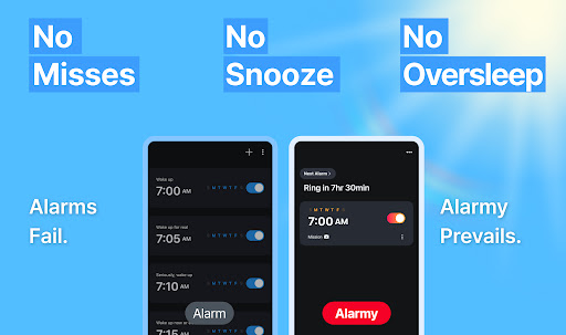 Alarmy - Alarm Clock & Sleep screenshot