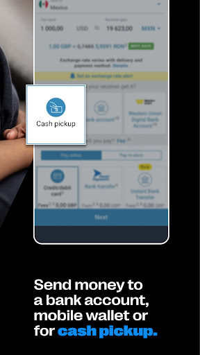 Western Union Send Money Now screenshot
