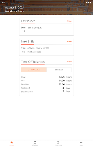 Workforce Tools screenshot