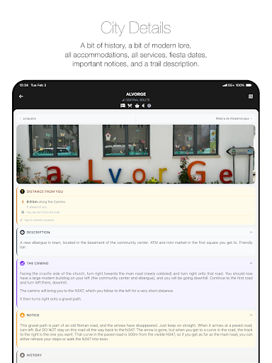 Wise Pilgrim Camino Portugués screenshot