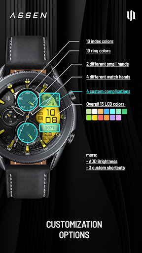 S4U Assen - Hybrid watch face screenshot