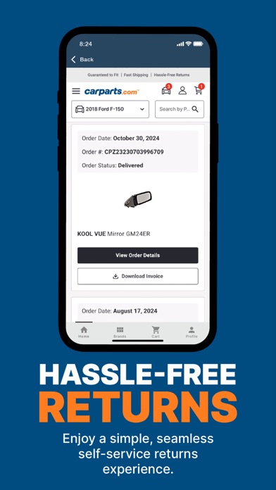 CarParts.com screenshot