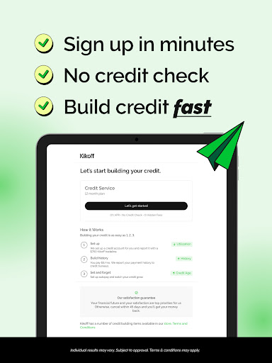 Kikoff - Build Credit Quickly screenshot