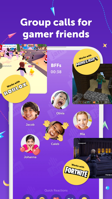 Kinzoo: Fun All-Ages Messenger screenshot