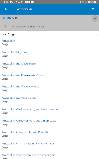 Uptodate Lexidrug screenshot