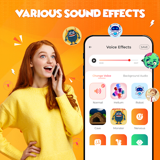 Voice Changer & Sound Effects screenshot