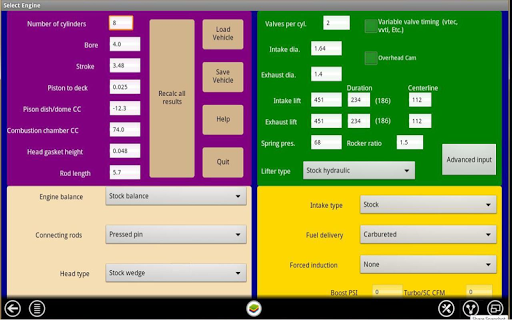 Virtual Dyno PRO screenshot