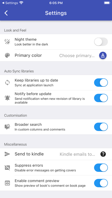 Calibre Sync screenshot