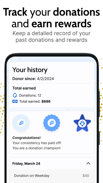Grifols Plasma Donor Hub screenshot