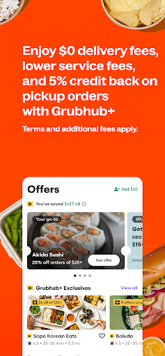 Grubhub: Food Delivery screenshot