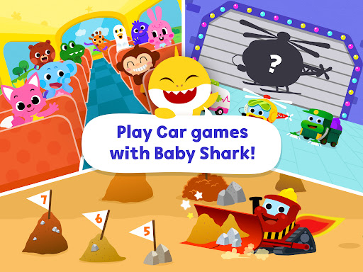 Baby Shark Car Town: Kid Games screenshot