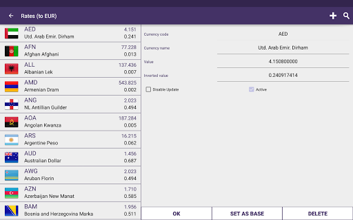 Currency Converter Plus screenshot
