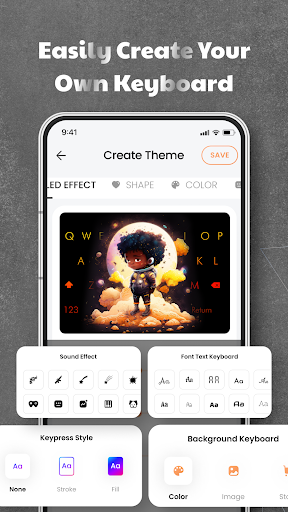 LED Keyboard: Colorful Backlit screenshot