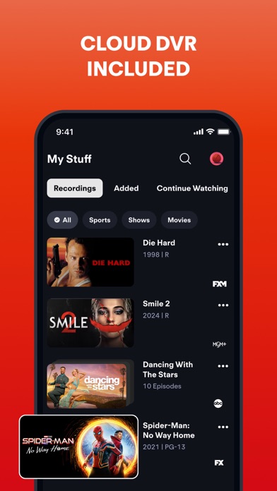 Fubo: Watch Live TV & Sports screenshot