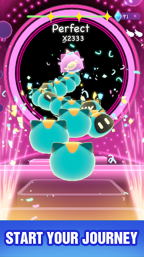 Cat Hop - Piano Music Games screenshot