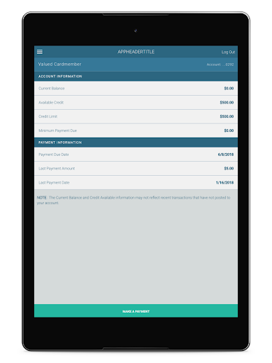 Merrick Bank Mobile screenshot