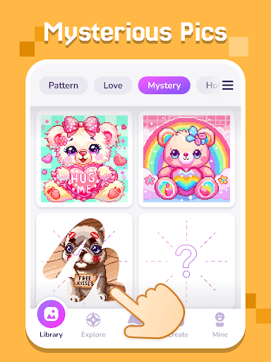 Pixel Coloring-Color by number screenshot