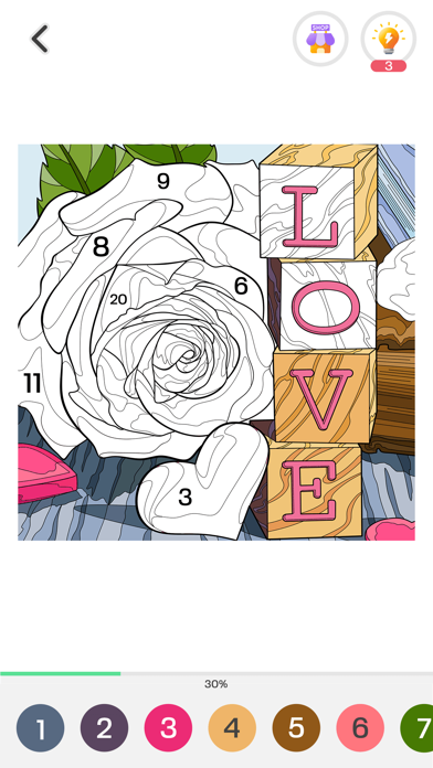Tap Color Pro: Color By Number screenshot