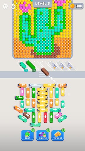 Bubble Bus: Parking Jam Puzzle screenshot