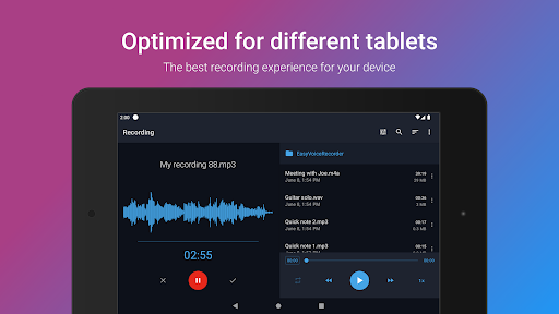 Easy Voice Recorder Pro screenshot