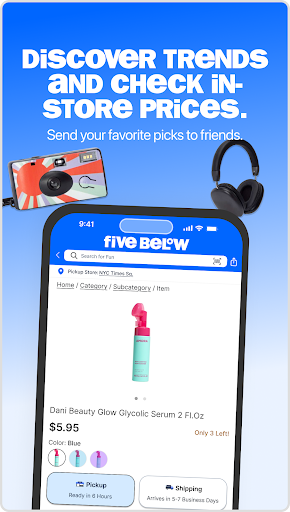 Five Below screenshot