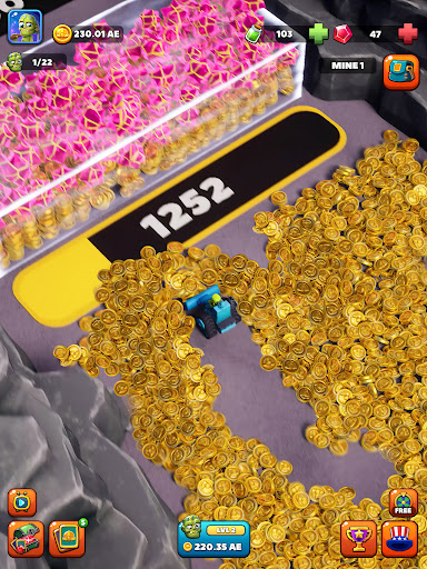 Idle Zombie Miner: Gold Tycoon screenshot