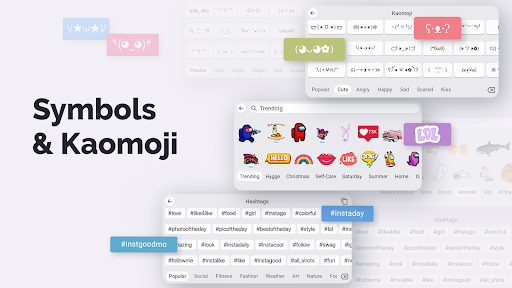 Fonts Art: Cute Keyboard Font screenshot