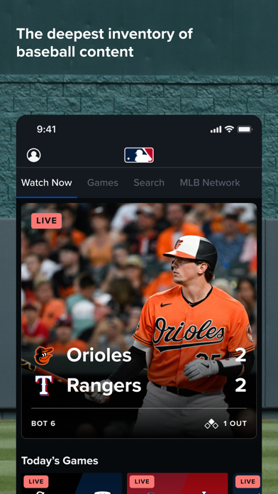 MLB screenshot