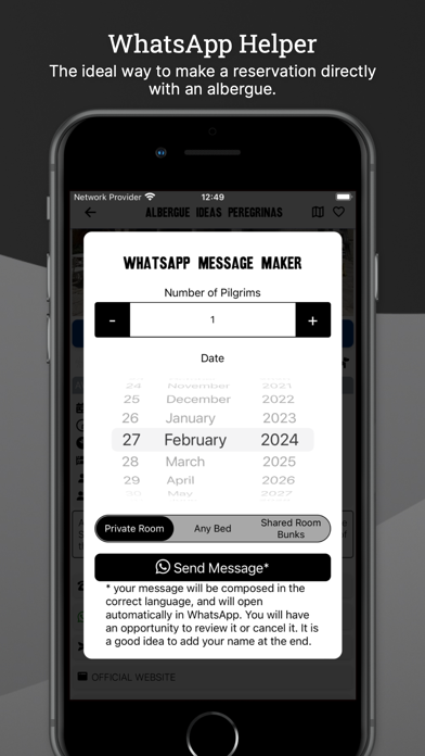 Wise Pilgrim Camino Portugués screenshot