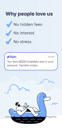Rain Instant Pay screenshot