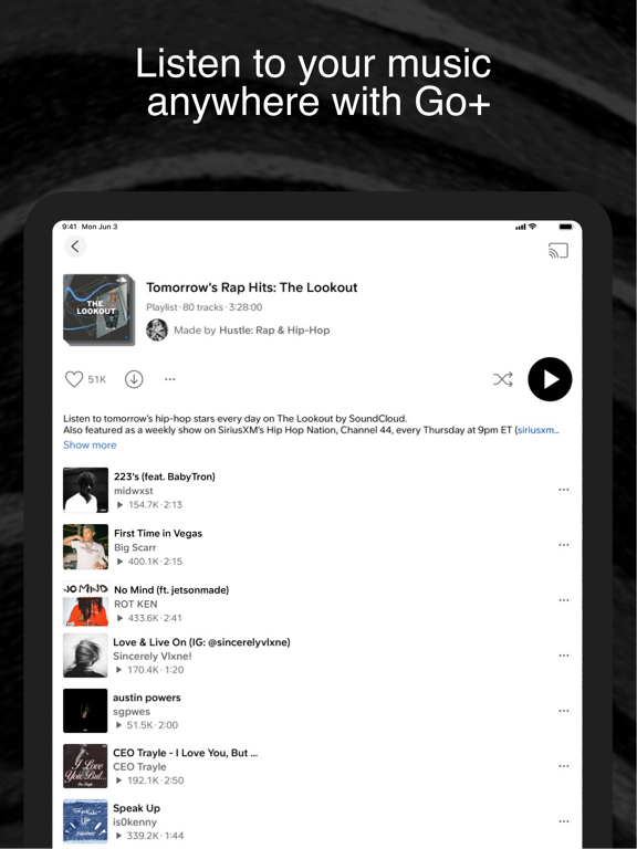 SoundCloud: Play Music & Songs screenshot