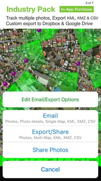 Solocator - GPS Field Camera screenshot