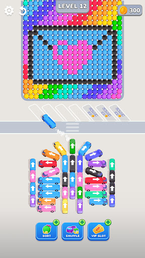 Bubble Bus: Parking Jam Puzzle screenshot