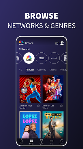 The NBC App - Stream TV Shows screenshot