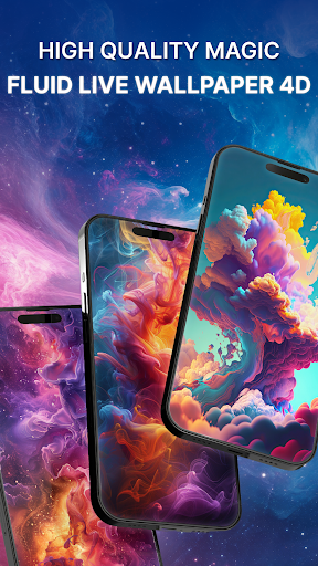 Magic fluid: Live 4D wallpaper screenshot