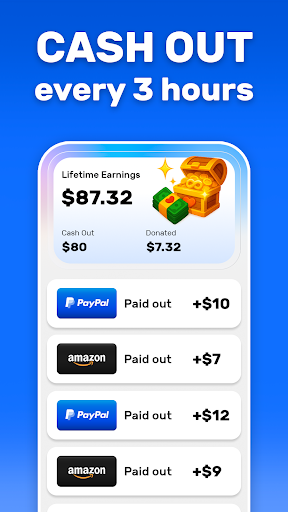 JustPlay: Earn Money or Donate screenshot