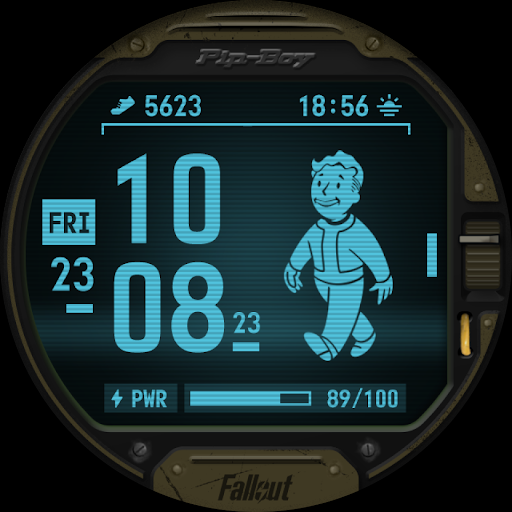 Fallout Pip-Boy SE Watch Face screenshot