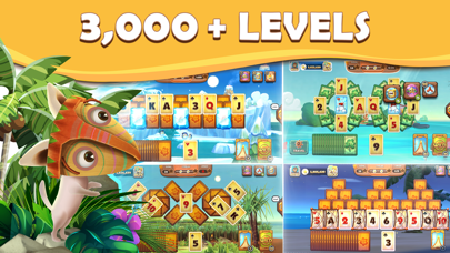 Tiki Solitaire TriPeaks screenshot