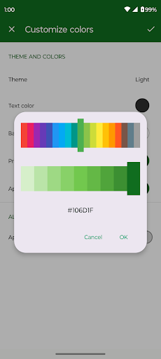 Fossify Thank You screenshot