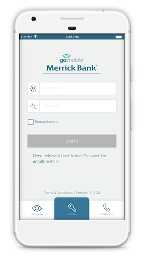 Merrick Bank Mobile screenshot