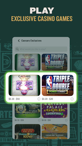 Caesars Sportsbook screenshot