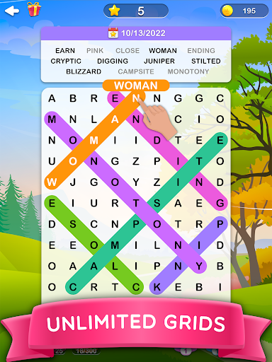 Word Search 2 - Hidden Words screenshot