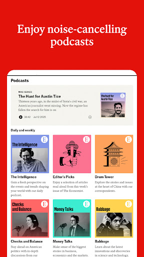 The Economist - News, Podcasts screenshot