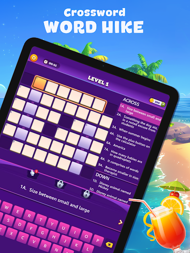 Word Hike -Inventive Crossword screenshot