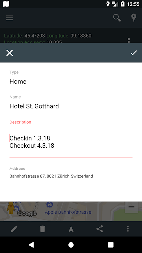My Location - Track GPS & Maps screenshot