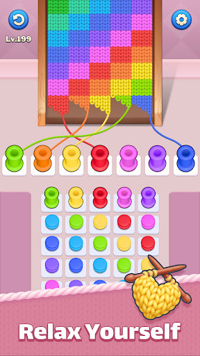 Knit Madness - Wool Color Sort screenshot